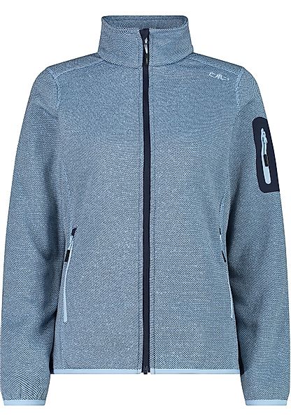 CMP Strickfleecejacke WOMAN JACKET SKYLIGHT-B. BLUE günstig online kaufen