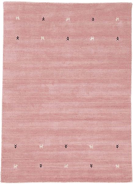 carpetfine Wollteppich »Gabbeh Uni, auch als Läufer und Rund erhältlich«, r günstig online kaufen
