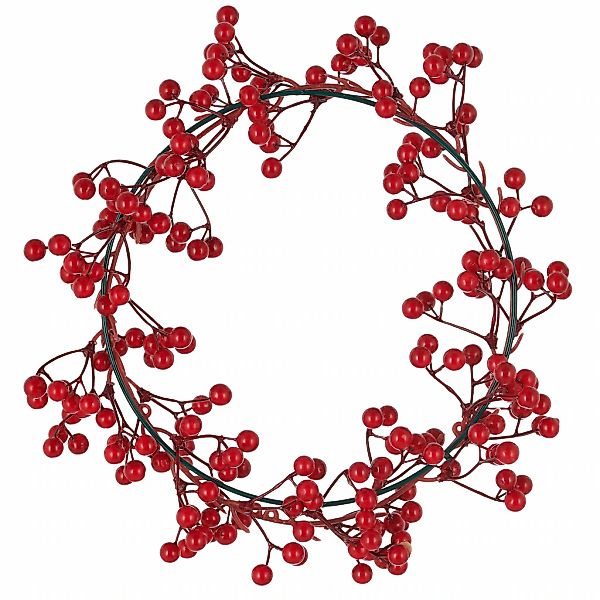 Creativ green Kunstkranz "Beerenkranz" mit biegsamen Beerenzweigen günstig online kaufen