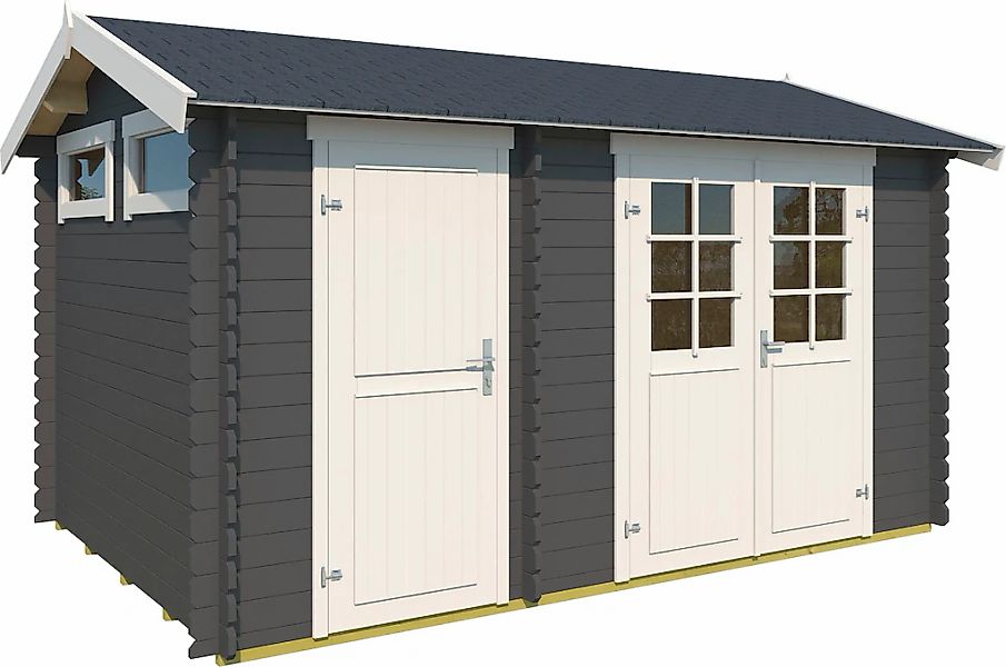 LASITA MAJA Gartenhaus "WILLIAM" 2- Raum Haus günstig online kaufen