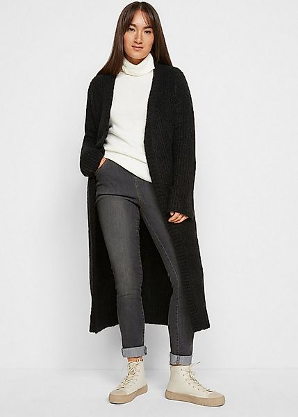 bonprix Strickmantel Lange Strickjacke günstig online kaufen