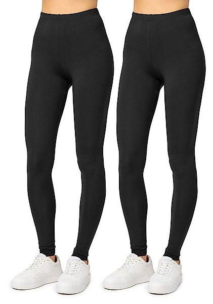 Merry Style Leggings 2er Pack Viskose Damen Lang Hose MS10-143 (2-tlg) günstig online kaufen