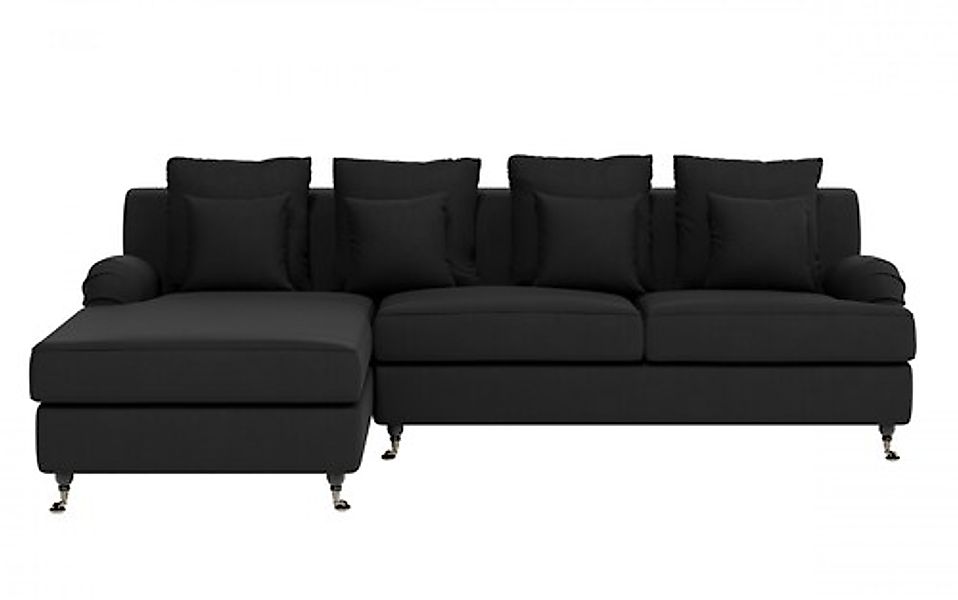 Home affaire Ecksofa »NORIN L-Form«, zwei Fußarten: vorne - Rollen, hinten günstig online kaufen