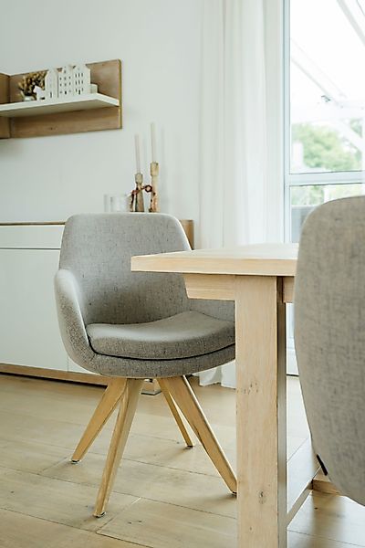 Musterring Esszimmerstuhl "Tavia" (Set) 2 Stk.Stativgestell Eiche Bianco, D günstig online kaufen