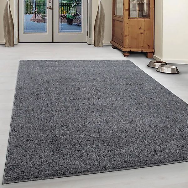 Ayyildiz Teppiche Teppich »ATA«, rechteckig, 10 mm Höhe, Kurzflor, uni, gro günstig online kaufen