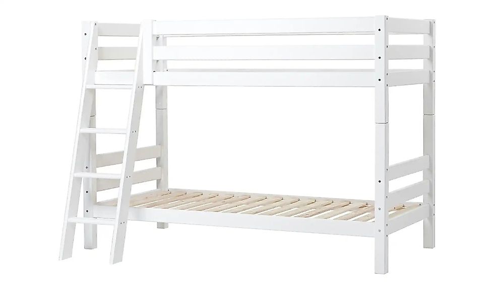 Hoppekids Etagenbett  ECO Luxury ¦ weiß ¦ Maße (cm): B: 137 H: 150 Betten > günstig online kaufen