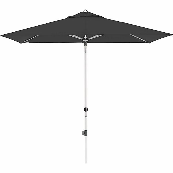 Doppler Marktschirm Expert 220 cmx 140 cm Anthrazit mit Kurbelmechanik günstig online kaufen