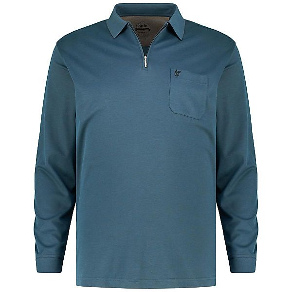 Hajo Poloshirt aus Baumwollmischung Farbe petrol Größe: 4XL günstig online kaufen