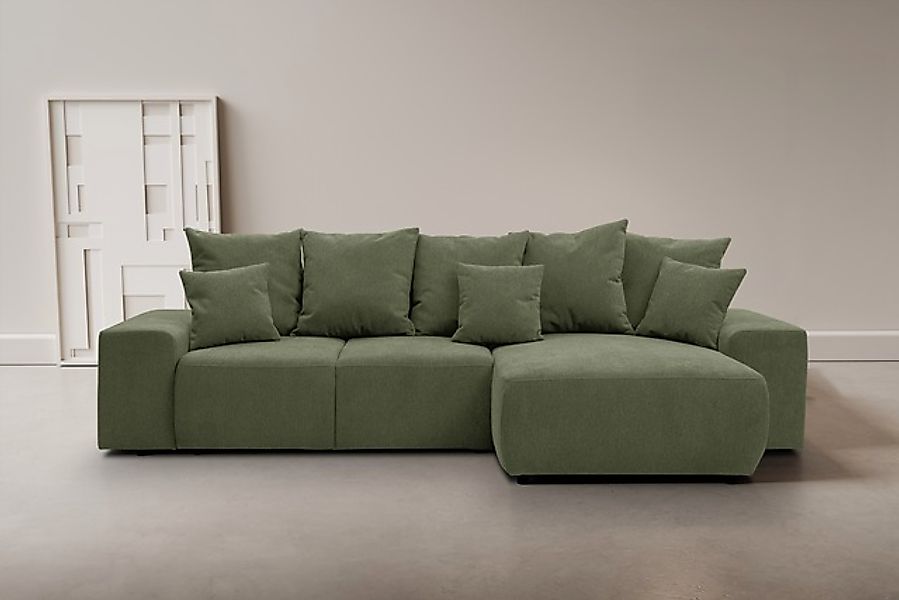 WERK2 Ecksofa »Riwa, modernes Sofa zum Kuscheln und Entspannen, Breite 300c günstig online kaufen