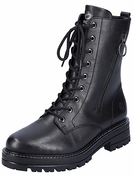 Remonte Schnürstiefelette "Remonte Stiefelette Glattleder" günstig online kaufen