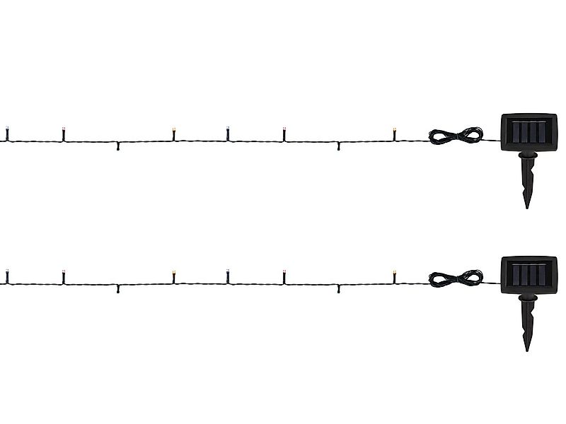 GLOBO LIGHTING LED Solarleuchte, Farbwechsel, LED fest integriert, 2er Set günstig online kaufen