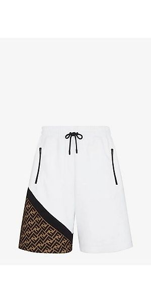 FENDI Bermudas Fendi Diagonal Bermudashorts Schwarz Herren L günstig online kaufen