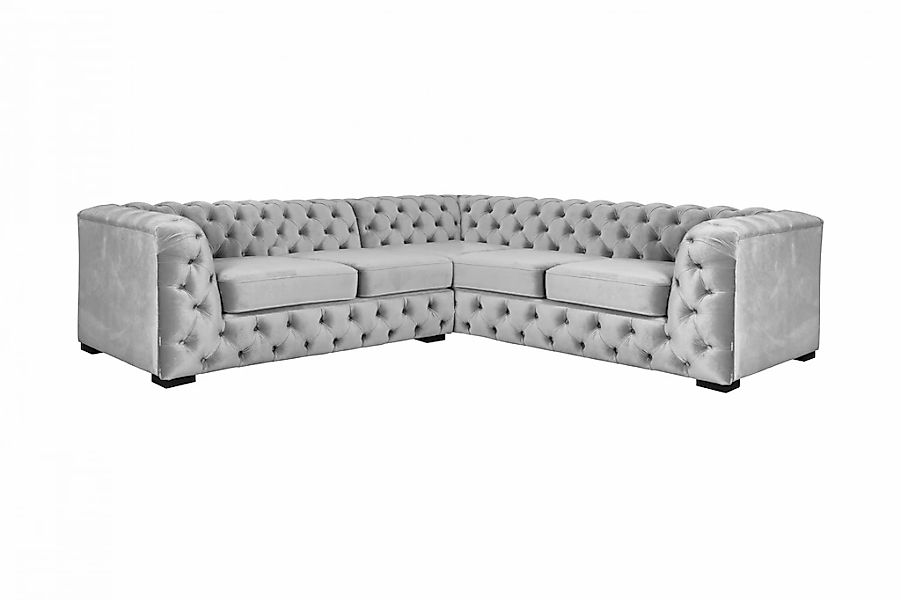 Home affaire Chesterfield-Sofa "KALINA L-Form", hochwertige Chesterfield-Au günstig online kaufen