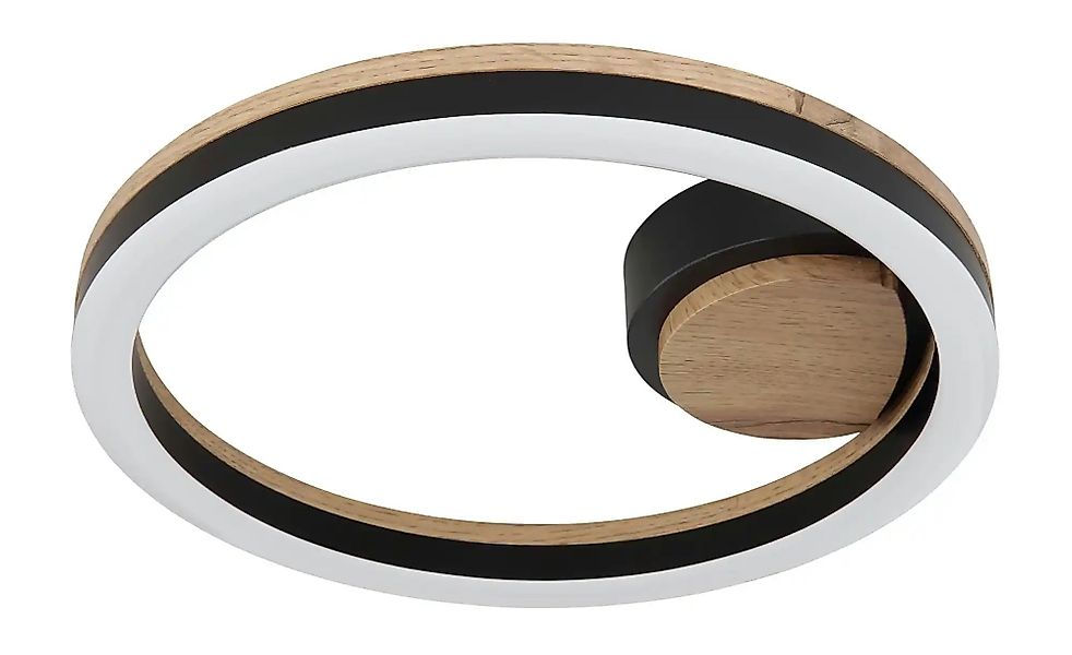 Globo Lighting Deckenleuchte   ¦ schwarz ¦ Maße (cm): B: 30 H: 5,8 T: 30.0 günstig online kaufen