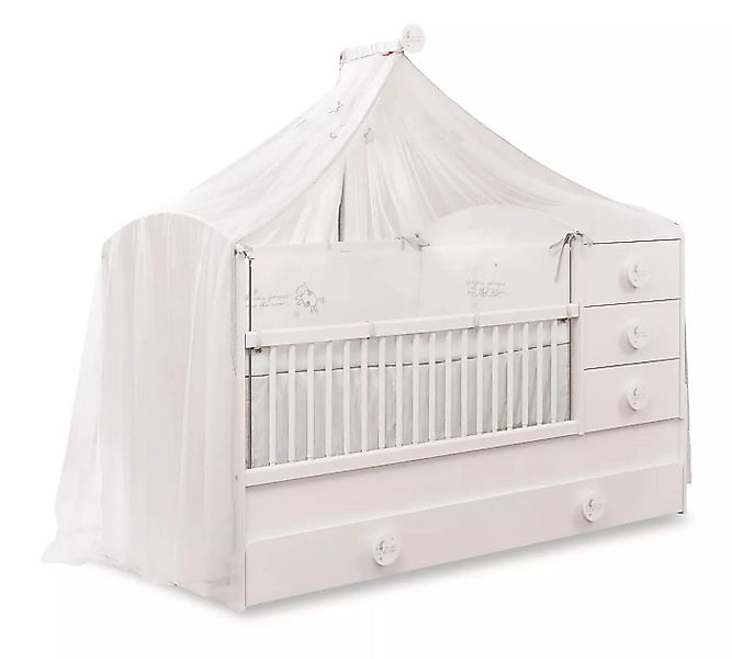 Möbel-Zeit Babybett BABY COTTON mitwachsendes Babybett, 80x180 cm Babybett günstig online kaufen