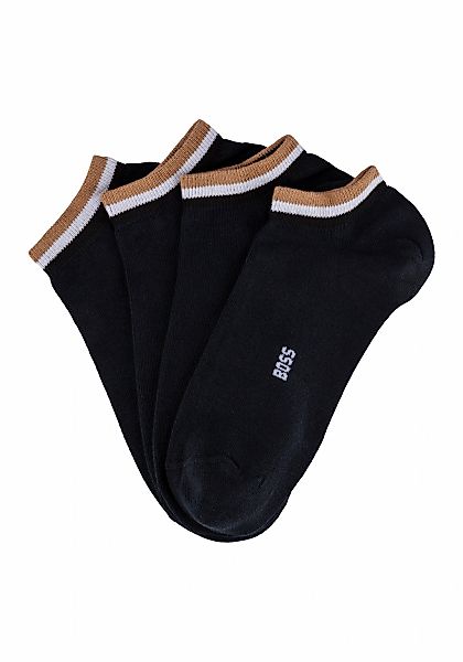 BOSS Sneakersocken "2P AS Stripe Col CC" Packung, 2 Stk. tlg. mit Kontrasts günstig online kaufen