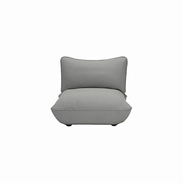 Lounge Sessel Sumo textil grau / Modulierbares Sofa - Fatboy - Grau günstig online kaufen