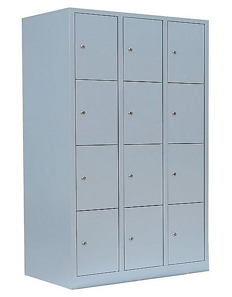 Steelboxx Fächerschrank 12 Fächern Schließfachschrank Wertfachschrank Spind günstig online kaufen
