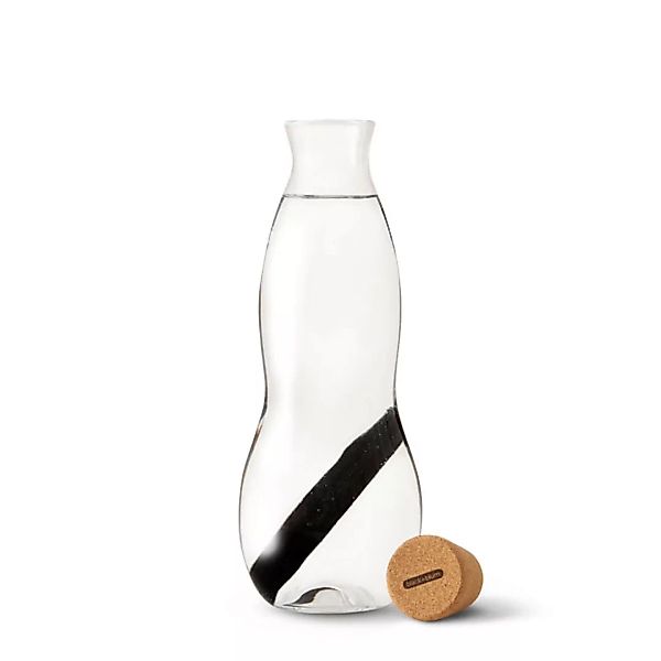 Wasserkaraffe Aus Glas "Eau Carafe" Mirt Aktivkohlefilter - 1 Liter günstig online kaufen