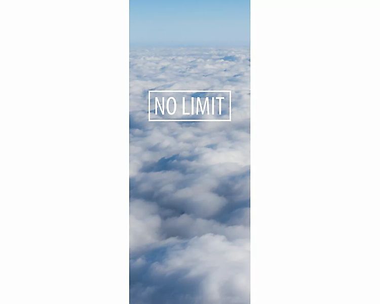 Dekopanel "No limit" 1,00x2,50 m / selbstklebende Folie günstig online kaufen