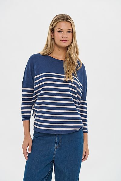 Saint Tropez Strickpullover MilaSZ R-neck Stripe günstig online kaufen