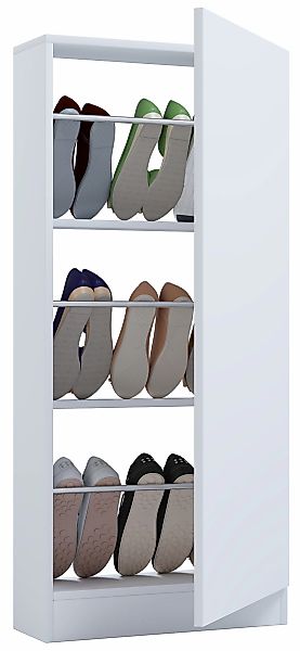 VCM Schuhschrank "VCM Holz Schuhschrank Schuhkommode Schuhregal Schuhstände günstig online kaufen