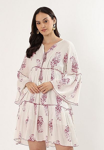 YC Fashion & Style Tunikakleid mit Paisley-Muster und Bindeband One Size au günstig online kaufen