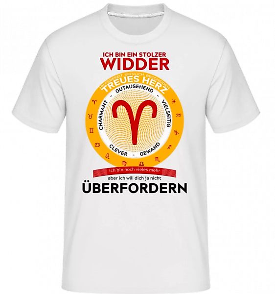Widder Treues Herz · Shirtinator Männer T-Shirt günstig online kaufen