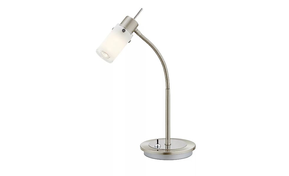 Paul Neuhaus LED- Tischleuchte, 1- flammig, Schwanenhals - silber - 37 cm - günstig online kaufen