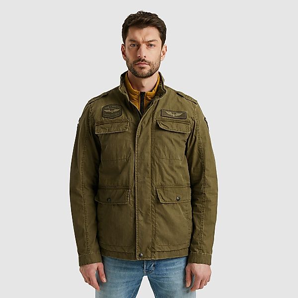 PME LEGEND Canvasjacke mit aufgesetzten 2- günstig online kaufen