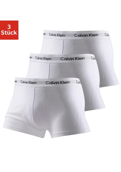 Calvin Klein 3-er Set Low Rise Trunks Schwarz günstig online kaufen