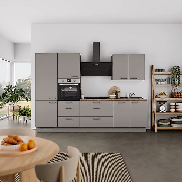 nobilia Küchenzeile ""Laser II", Ausrichtung wählbar, Breite 300 cm" vormon günstig online kaufen