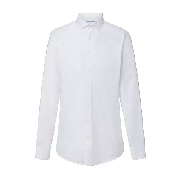 Hackett Poplin Classic Dc Langarm Hemd M White günstig online kaufen