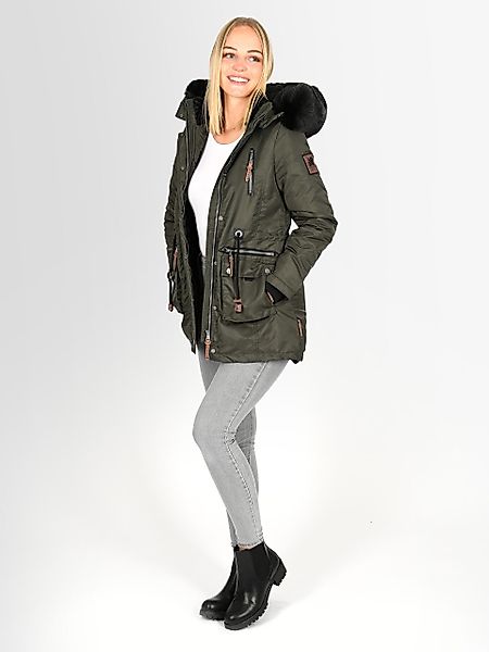 Navahoo Winterjacke mit abnehmbarer Kapuze Navahoo günstig online kaufen