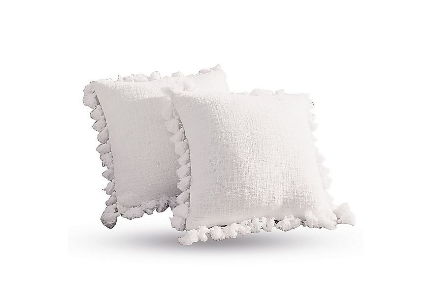 Mirabeau Kissenhülle Kissenhülle 2er Set Peniel creme günstig online kaufen