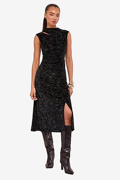 LIPSY Midikleid Lipsy Ärmelloses Devore-Midikleid, tailliert (1-tlg) günstig online kaufen