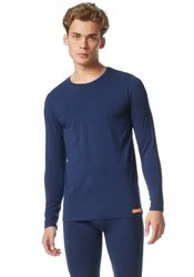 Bruno Banani Unterhemd "Warm Up" mit kontrastfarbenen Markenlabel günstig online kaufen
