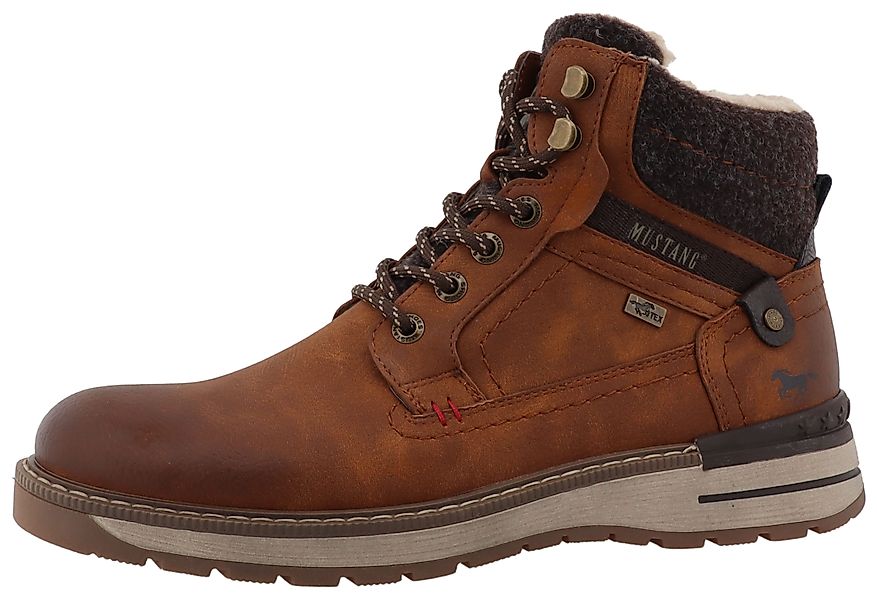 Mustang Shoes Maril Winterboots Workerboots, Schnürboots günstig online kaufen