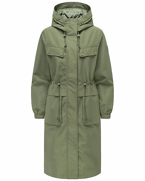 Navahoo Langmantel "Kirschwind 14" Leichter Übergangsmantel mit Brusttasche günstig online kaufen