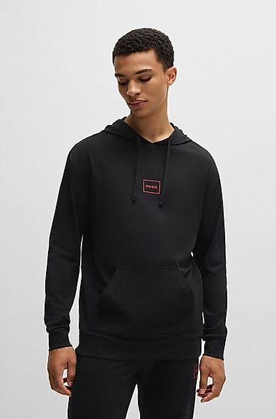 HUGO Kapuzensweatshirt mit Markenlabel günstig online kaufen