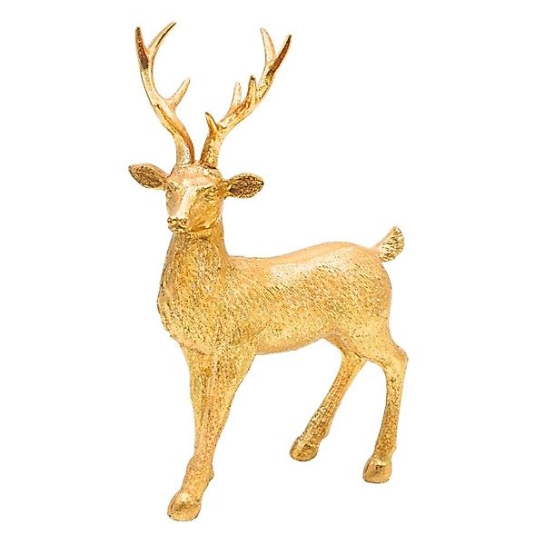 Dekohelden24 Dekofigur Keramik Dekofigur Hirsch in günstig online kaufen
