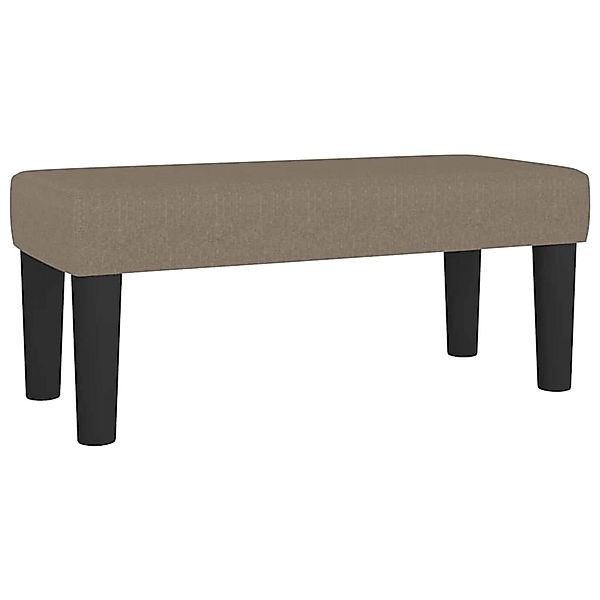 vidaXL Sitzbank Taupe 70x30x30 cm Stoff 346620 günstig online kaufen