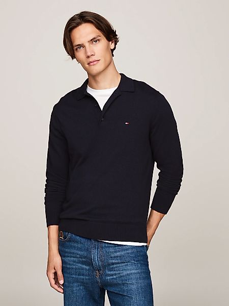 Tommy Hilfiger Polokragenpullover PIMA ORG CTN günstig online kaufen