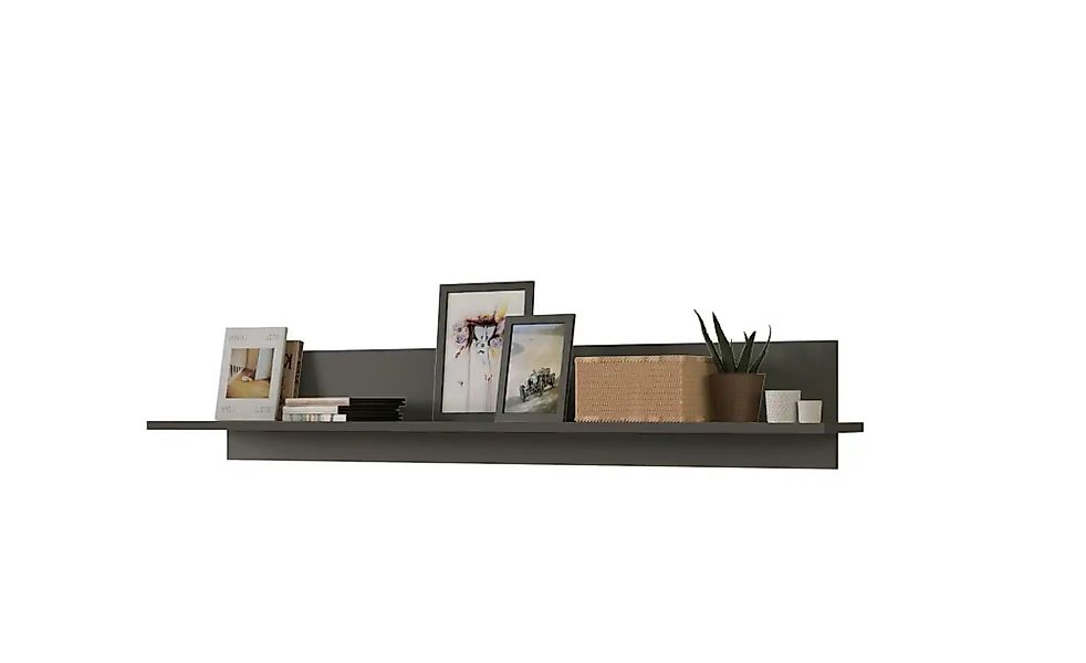 Wandboard  Fosso ¦ grau ¦ Maße (cm): B: 140 H: 22 T: 22.0 Regale > Wandboar günstig online kaufen