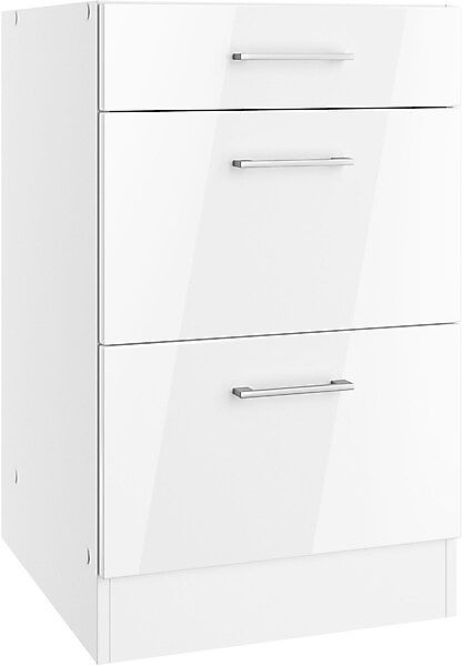 KOCHSTATION Unterschrank »KS-Milan« Auszugschrank 50 cm, matte oder hochglä günstig online kaufen