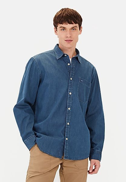 camel active Langarmhemd mit Allover-Print Langarm günstig online kaufen