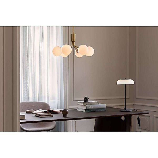 Nuura Pendelleuchte Apiales 6, Ø 50 cm, messingfarben/opal günstig online kaufen