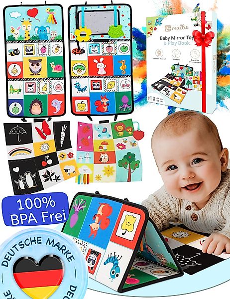 Mallie Babyspiegel Sensorik Baby Spiegel Spielzeug günstig online kaufen