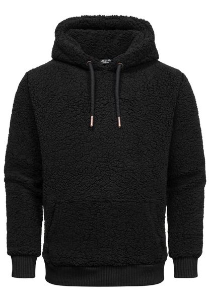 Amaci&Sons Kapuzenpullover CARNEY Kapuzenpullover Teddyfell Herren günstig online kaufen