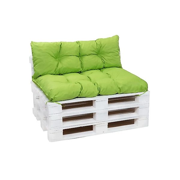 Setgarden Set Palettenkissen 120x60cm Sitzkissen + 120x50cm Rückenkissen 1t günstig online kaufen